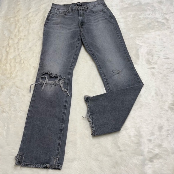 BDG Mid-Rise Bootcut Jean‎ – Destroyed Grey Denim - Picture 5 of 7